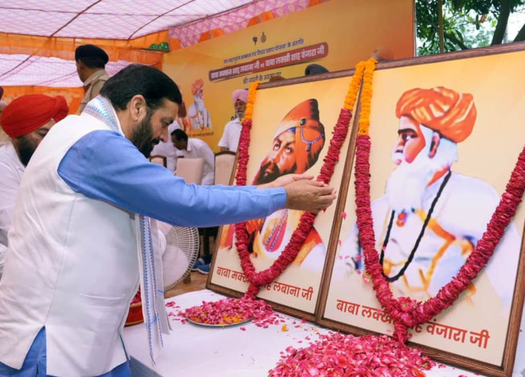 The Lives of Baba Makhan Shah Labana and Baba Lakhi Shah Banjara Are Timeless Examples of Sacrifice Service and Dedication CM Saini